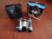 Montgomery Industdries Magnacraft Mini Binoculars With Glare Reducing Blue Lenses & Case, Vot-402