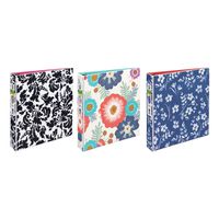 Avery Fashion View Binder with 1-1/2" Round Rings, 275-Sheet Capacity, Design Will Vary, 1 Binder (26728)