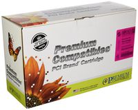 Premium Compatibles Inc. CE263ARPC Replacement Ink and Toner Cartridge for Hewlett Packard Printers, Magenta