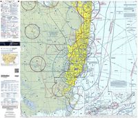 FAA Chart: VFR TAC MIAMI TMIA (Current Edition)