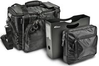AutoExec BusinessCase-06 Black/Grey Business Case with One Tablet Case and One Hanging File Holder
