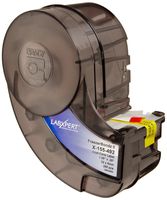 Brady X-155-492 Labxpert 0.5" Width x 0.375" Height, B-492 Polyester, Semi-Gloss FinishBlack on WhiteLabel (250 per Cartridge)