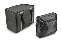 AutoExec AEMTote-02 Black/Grey Mini File Tote with One Tablet Case