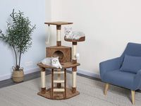 Go Pet Club Cat Tree,47.5-inch,Brown