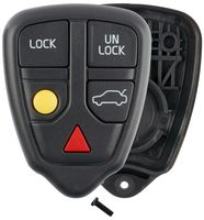 KeylessOption Keyless Entry Remote Case Shell Button Pad Outer Cover For LQNP2T-APU