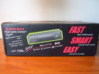 Mitsubishi Precision Engineered Model # HS-U775 Hi-Fi Stereo, S VHS VCR
