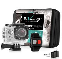 Review XP C200 16MP 4K Action Camera - Waterproof - Wi-Fi - 170° Angle Lens - Ultra HD Sports DV Digital Camcorder + 2.4g Wrist Remote Control + Bundle of 20+ Mounting Kits + Shockproof Carrying Case