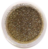 American Gold Glitter Dust, 5 gram container
