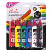 Tulip 825 Washable Slick 3D Fabric Paint Set