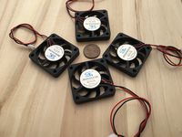 4 Pieces 12v 4007s Gdstime Computer 2pin 40x40x7mm DC Cooling Fan brushless C27