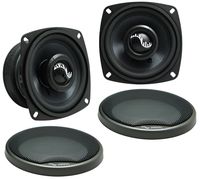 Harmony Audio HA-C4 Car Stereo Carbon Series 4" Replacement 170W Speakers Pair