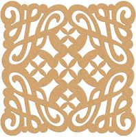 The Board Dudes 14" x 14" Designer Die Cut Cork Tile (CYL45)