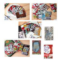 20PCS Graffiti Poster Pattern Films Stickers for FujiFilm Instax Mini 8 7S 25 50S