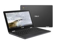 Asus Chromebook Flip C214 Ruggedized and Water Resistant Chromebook Laptop, 11.6" 360 Touchscreen 2 in 1, Intel N4000, 4GB LPDDR4 RAM, 32GB Storage, Mil-Std 810G, Chrome OS, C214MA-YS02T