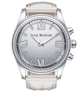 HP P1L49AA Isaac Mizrahi Smartwatch 42mm, Silver with Gray Strap