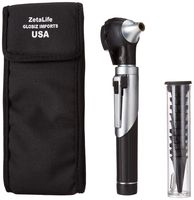 ZetaLife Compact Pocket Size Fiber Optic Otoscope - Black Color