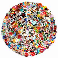 300Pcs Cool Stickers for Water Bottles Cool stickers,Waterproof,Aesthetic,Trendy Stickers for Teens, Perfect for Laptop,Phone,Travel Case