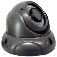 Professional 700 TVL High Resolution Black CCTV Dome Day/Night Vision, Infrar...