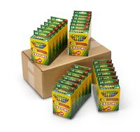 Crayola 52-4601 Crayons Bulk, Back to School Supplies, 24 Box Classpack, 24 Assorted Colors