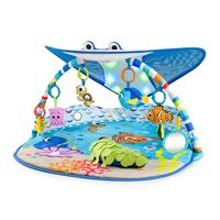 Bright Starts Disney Baby Finding Nemo Ray Ocean Lights & Music Gym, Ages Newborn +