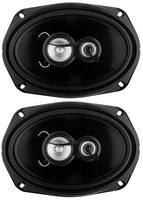 Planet Audio TRQ693 6 x 9 Inch Car Speakers - 500 Watts of Power Per Pair, 250 Watts Each, Full Range, 3 Way, Sold in Pairs
