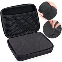 Portable Carrying Case Bag for GoPro Camera and Gopro Accessories,Hapurs Durable Travel Carry Protective Case Storage Bag for GoPro Hero 2 3 3+ 4 Hero 4 Session Hero 5 Session and Accessories