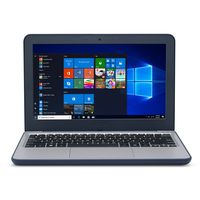 ASUS VivoBook W202NA-YS02 Rugged 11.6-inch Windows 10 S (Upgradable to Pro) K-12 Education Laptop, Intel Celeron processor 2.4 GHz, 4GB RAM, 64GB eMMC HDD, spill proof keyboard, USB 3.0, HDMI, webcam