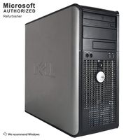 Dell Inspiron 620 Tower Desktop PC, Intel Core i3 2120 3.3GHz, 8G DDR3, 120G SSD + 500G, WiFi, BT 4.0, DVD, Windows 10 64-Multi-Language Support English/Spanish/French(Renewed)