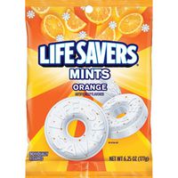 Life Savers Orange Mints Candy Bag, 6.25 ounce