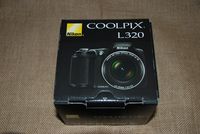 Nikon Coolpix L320 16.1MP Digital Camera with 26x Optical Zoom - BLACK
