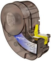 Brady XC-1000-461 Idxpert and Labxpert 19" Width x 1" Height, B-461 Self-Laminating Polyester, Matte Finish Black on White Label (30 feet Roll per Cartridge)