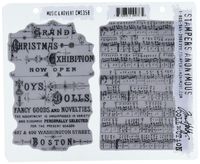 Stampers Anonymous CMS358 ClingStamp TH Music & Advert