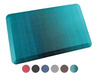 Anti Fatigue Comfort Floor Mat By Sky Mats - Commercial Grade Quality Perfect for Standup Desks, Kitchens, and Garages - Relieves Foot, Knee, and Back Pain, 20x39 Inch, Green Ombré