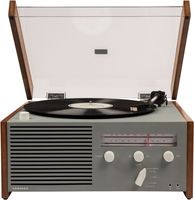 Crosley Otto Belt-Drive Turntable with Bluetooth, Am/FM Radio, Aux-in, and Built-in Speaker