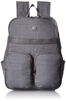 Kipling Unisex Sandra Laptop Backpack, Padded, Adjustable Straps, Zip Closure, dusty grey DAZZ cw