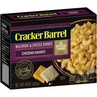 Cracker Barrel Sharp Cheddar Havarti Mac & Cheese (14 oz Box)