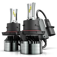 Marsauto 9008/H13 LED Headlight Bulbs, 12000LM M2 Series Led Hi/Lo Beam Conversion Kit with Fan, Csp Chip Canbus Ready 6000K Xenon White