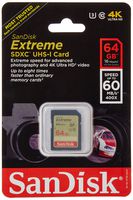 Sandisk SDSDRX3-064G-A21 Extreme SDXC UHS-I Card