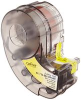 Brady XC-750-595-OR-BK IDXPERT & LABXPERT Labels  B-595 Indoor/Outdoor Vinyl Film Black on Orange, Printable Area: 19.000" W x 0.750" H  1 roll (30ft.)/Cartridge