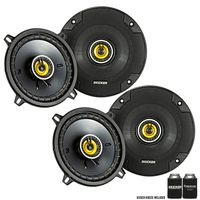 Kicker 46CSC54 - Two Pairs of CS-Series CSC5 5.25-Inch (130mm) Coaxial Speakers, 4-Ohm (2 Pairs)