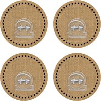 Burlap Clingy Thingies Clips