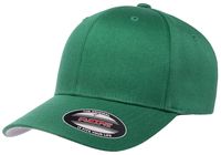 Flexfit Men's Athletic Baseball Fitted Cap, Pepper Green, S/M