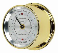 Harbormaster Tide Clock - Silver Dial