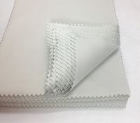 25pcs Microfiber Cleaning Cloth (Light Grey), 4"x6", for Eyeglasses, SmartPhone, iPhone, iPad, Watches, Jewelry etc...
