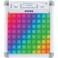 Ion Audio IPK3 Karaoke Star Plus Karaoke Party Sound System Rechargeable Portable Bluetooth Speaker Vocal Effects (Non-Retail Packaging)