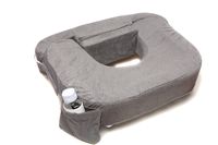 My Brest Friend Supportive Nursing Pillow for Twins 0-12 Months, Plus-Size, Dark Grey