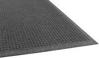 Guardian EcoGuard Indoor Wiper Floor Mat, Recycled Plastic and Rubber, 4' x 8', Charcoal