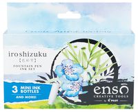 Pilot Enso Iroshizuku Mini Ink Set, Set of 3, For Artful Writing; Stunning Calligraphy and Hand Lettering Inks, Perfect for Whatever  Your Muse Inspires (69245)