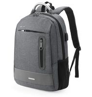 :FORESTLANG Travel Laptop Backpack, Water-Resistant Business Computer Backpack with USB Charging Port & Headphone Interface for Men, Women, Teenagers - Fits 15.6inch Laptop (Grey)