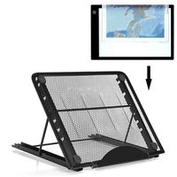 Ventilated Adjustable Light Box Laptop Pad Stand,Multifunction (6 Angle Points) Skidding Prevented Tracing Holder for Tikteck A4 LED Tracing Light Board &Diamond Painting